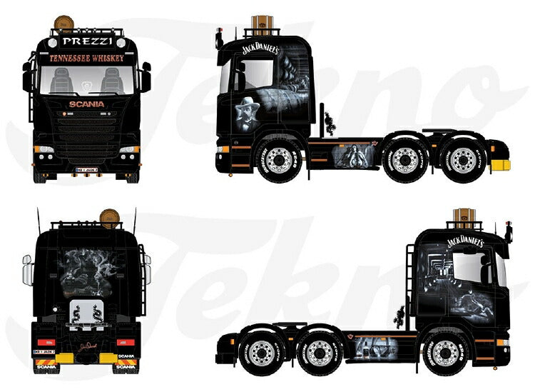 ギャラリービューアに画像をロードする, 【予約】10-12月以降発売予定Independent Trucking Scania R-serie Streamlineトラック トラクタ /Tekno 1/50 建設機械 模型ミニカー  はたらく車 重機
