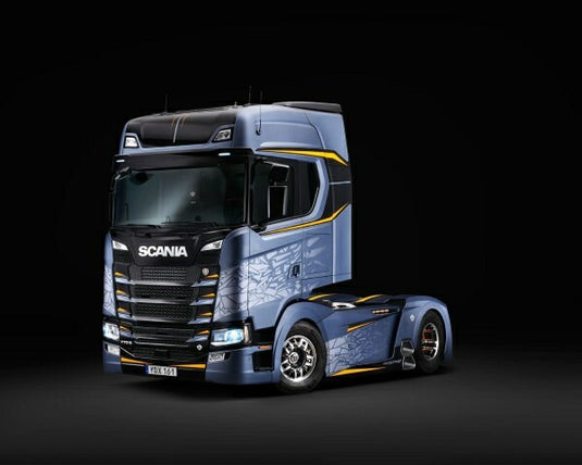 【予約】Scania Frostfire - Svempa Scania Next Gen 770S-v8 Highline トラック/TEKNO 建設機械模型 工事車両 1/50 ミニカー