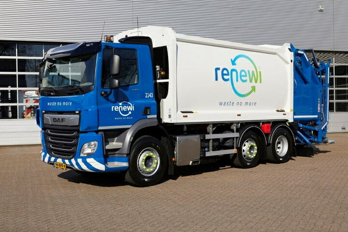 【予約】8-10月以降発売予定Renewi DAF CF300 huisvuilwagen  トラック/Tekno 建設機械模型 工事車両 1/50 ミニチュア