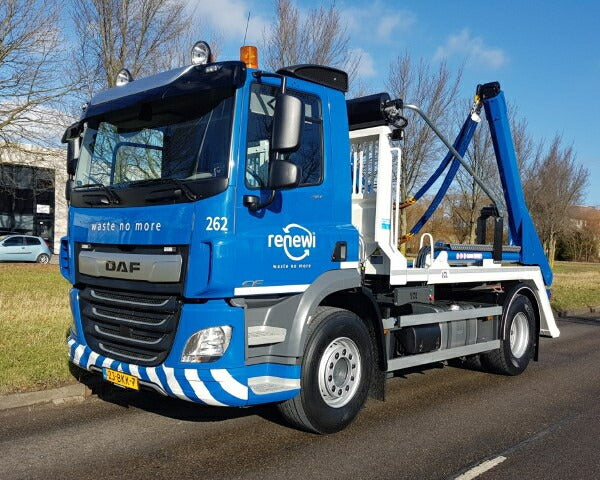 【予約】8-10月以降発売予定Renewi DAF CF410 met portaalarm afzetsysteem  トラック/Tekno 建設機械模型 工事車両 1/50 ミニチュア
