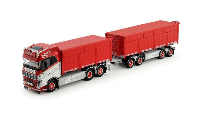 Hans Henrik Sondergaard Volvo FH04 Globetrotter Truck-Trailer 81542 トレーラー トラック /Tekno 1/50 建設機械模型