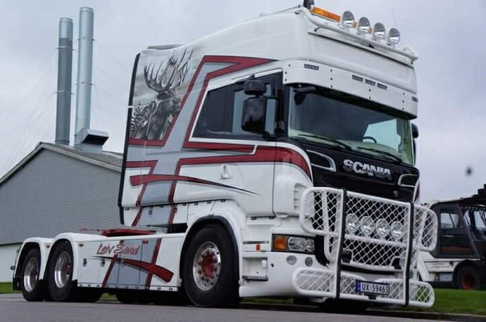 【予約】10-12月以降発売予定Leiv Sand Scania R-serie Longline 6x2 トラック トラクタ/Tekno  建設機械模型 工事車両 1/50 ミニカー
