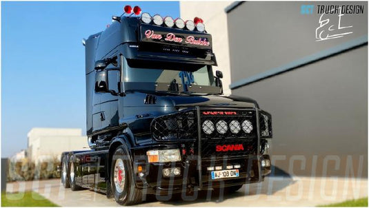 【予約】12月以降発売予定Vandenbulcke - STH Scania 4-serie Torpedo Topline 6x2 トラック トラクタ /建設機械模型 工事車両 TEKNO 1/50 ミニチュア