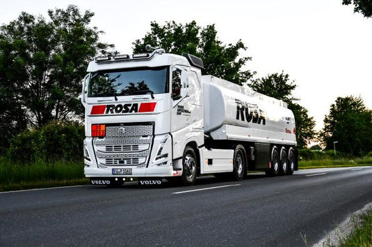 【予約】12月以降発売予定Rosa - Total Volvo FH05 met 3-assige brandstof oplegger トラック /建設機械模型 工事車両 TEKNO 1/50 ミニチュア