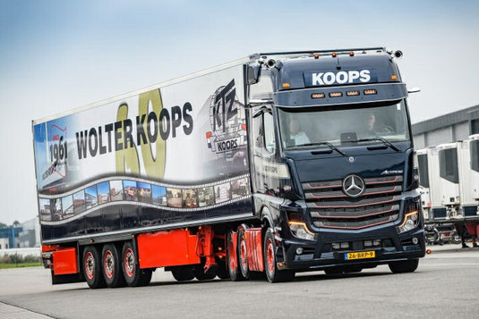 【予約】Koops, Wolter Mod 218148B+ / Wolter Koops トラック/TEKNO 建設機械模型 工事車両 1/50 ミニカー