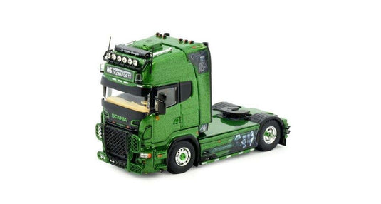 WS Transporte Scania R-Serie Topline 4x2 83321 トラック /Tekno 1/50 建設機械模型 ミニチュア