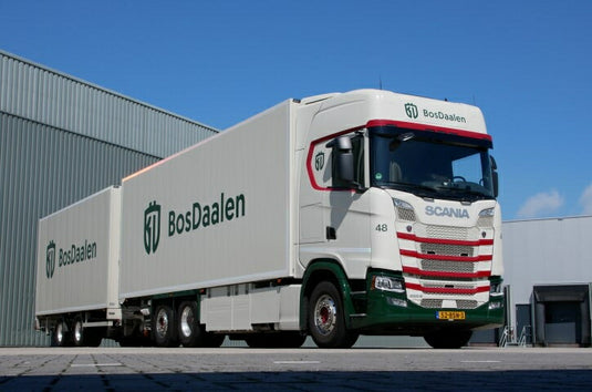 【予約】2023年3月以降発売予定BosDaalen Scania Next Gen 500S Highline met 2-assige wipkarトラック /建設機械模型 工事車両 Tekno 1/50 ミニチュア