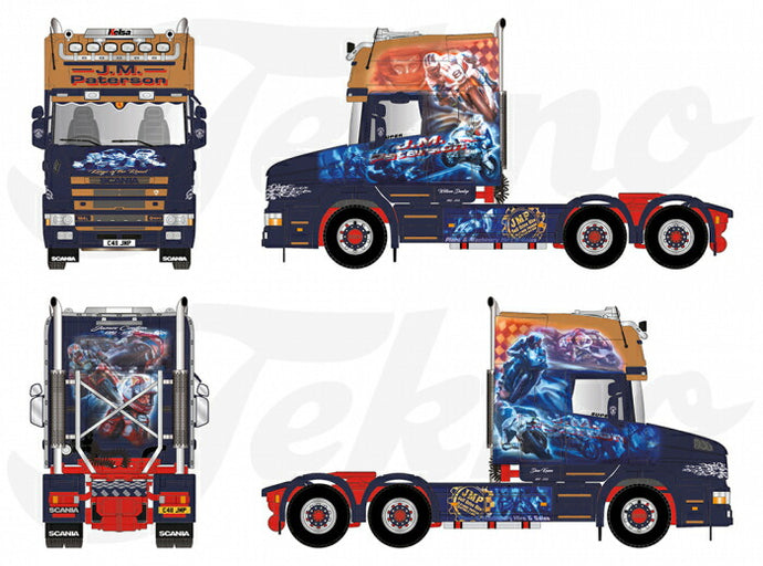 【予約】2023年発売予定Scania Torpedo Topline 6x2 トラクタ トラック/建設機械模型 工事車両 TEKNO 1/50 ミニチュア