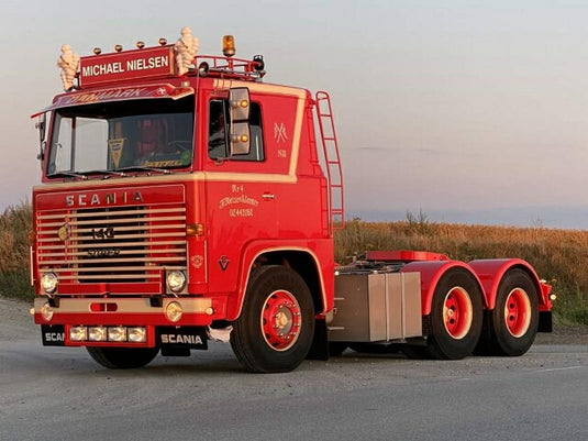 【予約】2023年発売予定Nielsen, Michael Scania LBS 140 6x4トラック トラクタ/建設機械模型 工事車両 Tekno 1/50 ミニチュア