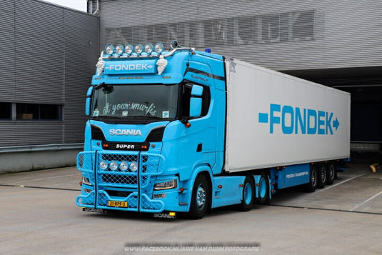 【予約】2023年3月以降発売予定Fondek Scania Next Gen S540 Highline 6x2 sleepas met koeltrailerトラック /建設機械模型 工事車両 Tekno 1/50 ミニチュア