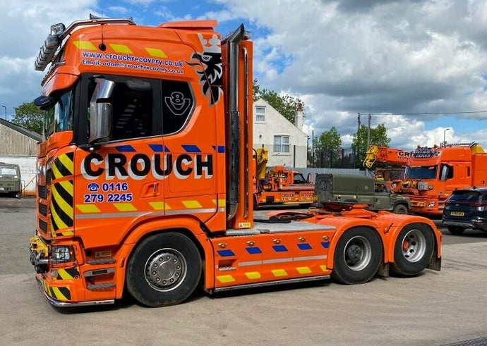 【予約】2024年発売予定Crouch RecoveryScania Next Gen Highline 6x2トラクタ トラック/Tekno 1/50 建設機械模型　ミニチュア