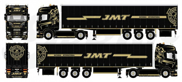 【予約】2023年発売予定Scania Next Gen Highline met 3-assige schuifzeilen oplegger トラック/建設機械模型 工事車両 TEKNO 1/50 ミニチュア