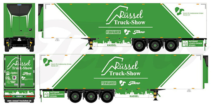 【予約】2024年発売予定R?ssel TruckshowMod 000148a / Russel Truckshow トラック/Tekno 1/50 建設機械模型　ミニチュア