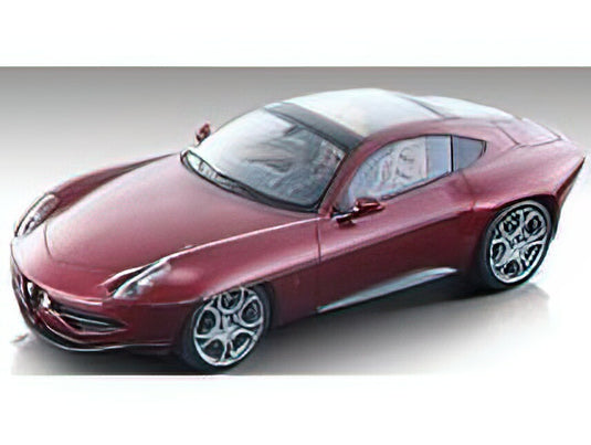 【予約】2023年発売予定ALFA ROMEO - DISCO VOLANTE TOURING SUPERLEGGERA 2014 - BORDEAUX MET /Tecnomodel 1/18ミニカー