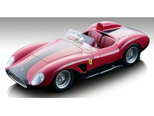 【予約】2024年発売予定FERRARIフェラーリ 500 TESTAROSSA TRC TWO-COLOUR PRESS VERSION 1957 - RED BLACK /Tecno 1/18 ミニカー