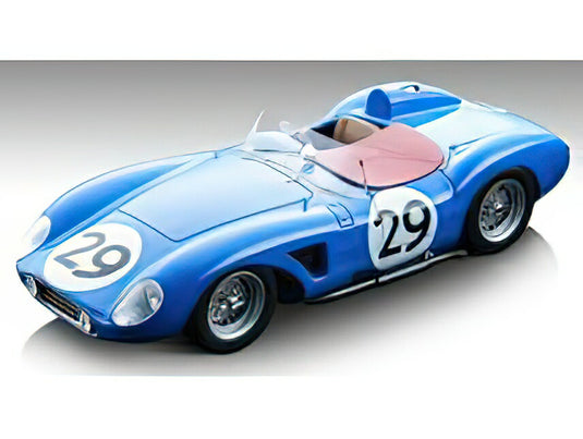 【予約】2024年発売予定FERRARIフェラーリ 500 TESTAROSSA TRC N 29 24h LE MANS 1957 F.PICARD - R.GINTHER - BLUE /Tecno 1/18 ミニカー