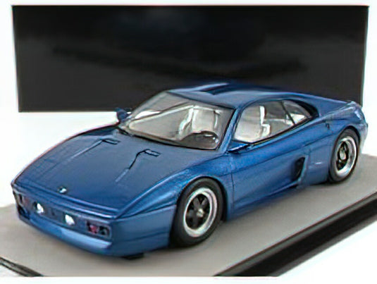 FERRARI - 348 ZAGATO 1991 - BLUE MET /Tecnomodel 1/18ミニカー