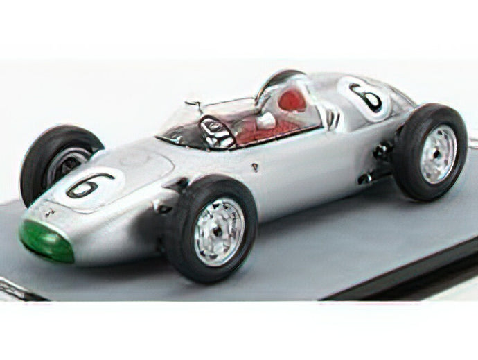 PORSCHE - 718 F2 N 6 4th GRAN PRIX SOLITUDE 1960 GRAHAM HILL - SILVER /Tecnomodel 1/18ミニカー