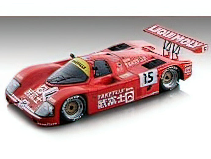 【予約】2023年発売予定PORSCHE - 962C GTi TYPE 935 2.8L TURBO TEAM LIQUI MOLY EQUIPE N 15 24h LE MANS 1987 J.PALMER - J.WEAVER - P.COBB - RED /Tecnomodel 1/18ミニカー