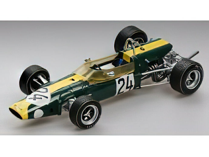 【予約】2024年発売予定LOTUS  F2 48 N 24 GERMANY GP 1967 JACKIE OLIVER - GREEN YELLOW /Tecno 1/18 ミニカー