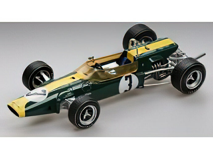 【予約】2024年発売予定LOTUS  F2 48 N 3 WINNER SPAIN GP 1967 JIM CLARKジム・クラーク - GREEN YELLOW /Tecno 1/18 ミニカー