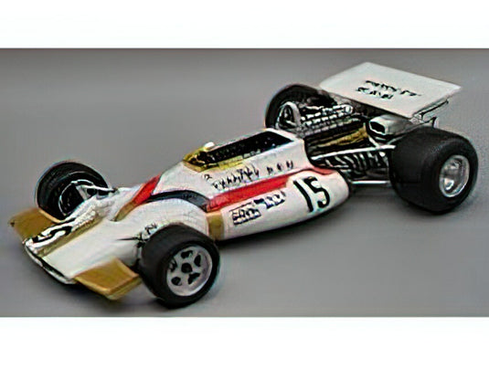 【予約】12月以降発売予定BRM  F1 P160 N 15 MONACO GP 1971 PEDRO RODRIGUEZ - WHITE RED GOLD /Tecno 1/18 ミニカー