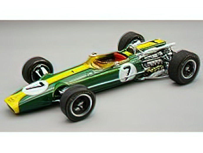 【予約】10-12月以降発売予定LOTUSロータス F1 43 TEAM LOTUS N 7 AFRICAN GP 1967 JIM CLARK - BRITISH RACING GREEN YELLOW /Tecno 1/18 ミニカー
