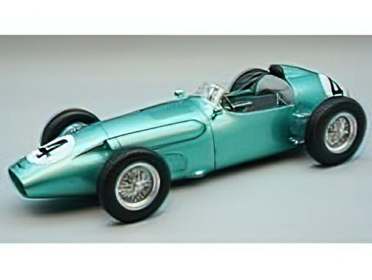 【予約】10-12月以降発売予定ASTON MARTIN - F1 DBR4 N 4 SILVERSTONE INTERNATIONAL TROPHY 1959 CARROLL SHELBY - GREEN MET /Tecno 1/18 ミニカー