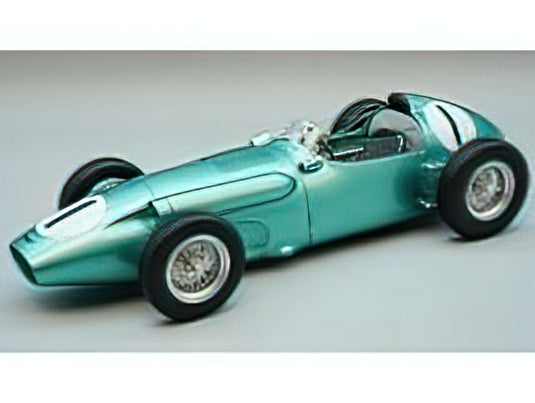 【予約】10-12月以降発売予定ASTON MARTIN - F1 DBR4 N 1 2nd SILVERSTONE INTERNATIONAL TROPHY 1959 ROY SALVADORI - GREEN MET /Tecno 1/18 ミニカー