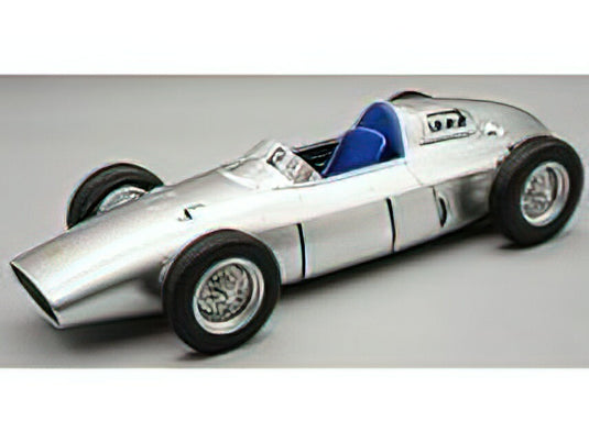 【予約】10-12月以降発売予定FERRARIフェラーリ F1 246P N 0 ALLUMINIUM BODY MODENA TEST 1960 R.GINTHER - SILVER /Tecno 1/18 ミニカー