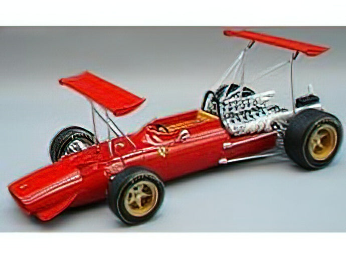 【予約】10-12月以降発売予定FERRARIフェラーリ F1 312 DOPPIO ALETTONE N 0 TEST DRIVE MODENA 1969 CHRIS AMON - RED /Tecno 1/18 ミニカー