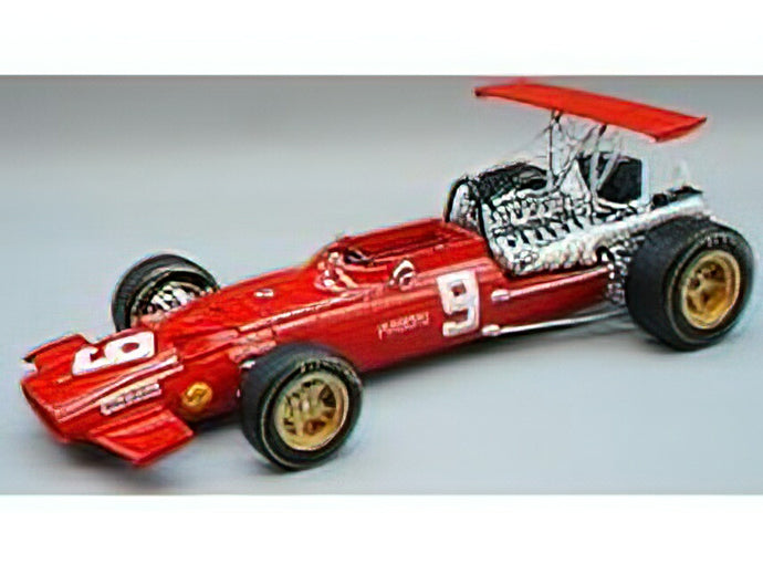 【予約】10-12月以降発売予定FERRARIフェラーリ F1 312 N 9 SOUTH AFRICA GP 1969 CHRIS AMON - RED /Tecno 1/18 ミニカー