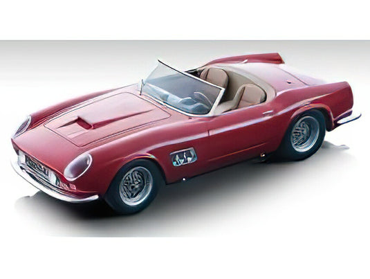 【予約】8月以降発売予定FERRARI - 250 GT SWB CALIFORNIA SPIDER 1960 - RED /Tecno 1/18 ミニカー