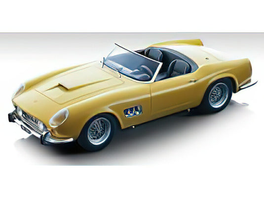 【予約】8月以降発売予定FERRARI - 250 GT SWB CALIFORNIA SPIDER 1960 - GIALLO MODENA - YELLOW /Tecno 1/18 ミニカー