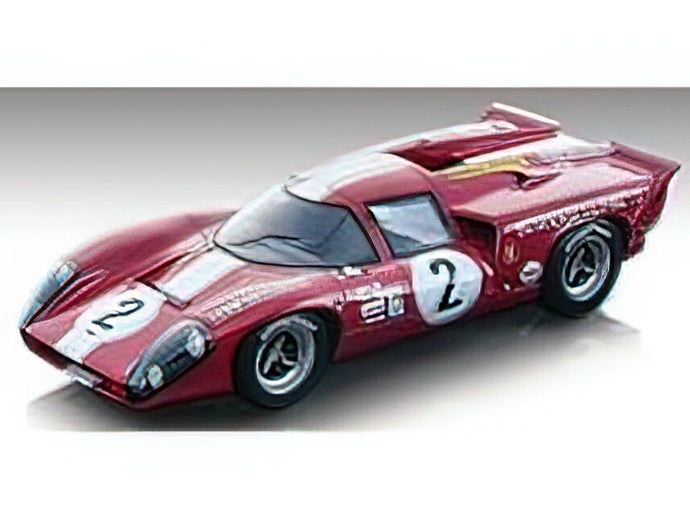 【予約】12月以降発売予定LOLA  T70 MK3B GT 5.0L V8 TEAM SCUDERIA FILIPINETTI N 2 24h LE MANS 1969 J.BONNIER - M.GREGORY - RED WHITE /Tecno 1/18 ミニカー