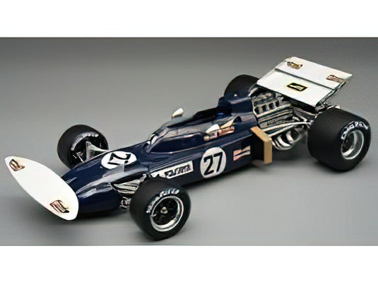 【予約】2024年発売予定MARCH - F1 711 N 27 SPANISH GP 1971 HENRI PESCAROLO - BLUE /Tecno 1/18 ミニカー