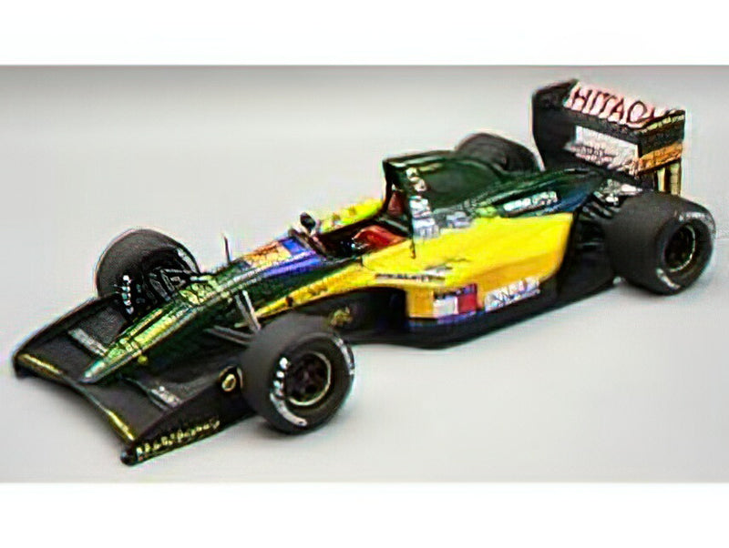 【予約】12月以降発売予定LOTUSロータス F1 107 N 11 FRENCH GP 1992 M.HAKKINEN - YELLOW GREEN /Tecno 1/18 ミニカー