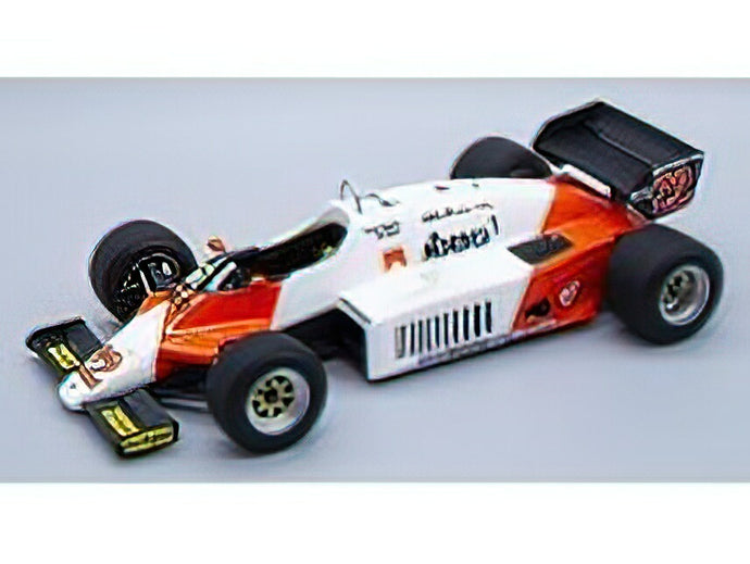 ALFA ROMEO - F1 183T N 22 MONACO GP 1983 A.DE CESARIS - WHITE RED BLACK /Tecnomodel 1/18ミニカー