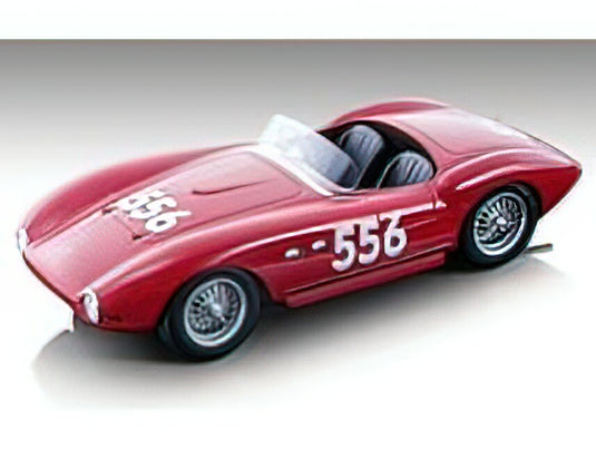 【予約】2023年発売予定FERRARI - 735S SPIDER N 556 MILLE MIGLIA 1954 E.DE GRAFFENRIED - G.PARRAVICINI - RED /Tecnomodel 1/18ミニカー