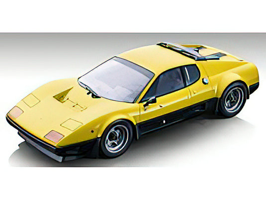 【予約】12月以降発売予定FERRARI - 512BB CORSA CLIENTI 1978 - GIALLO MODENA /TECNOMODEL 1/18 ミニカー