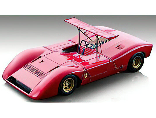 【予約】12月以降発売予定FERRARI - 612 CAN AM PRESS VERSION 1968 - RED /TECNOMODEL 1/18 ミニカー
