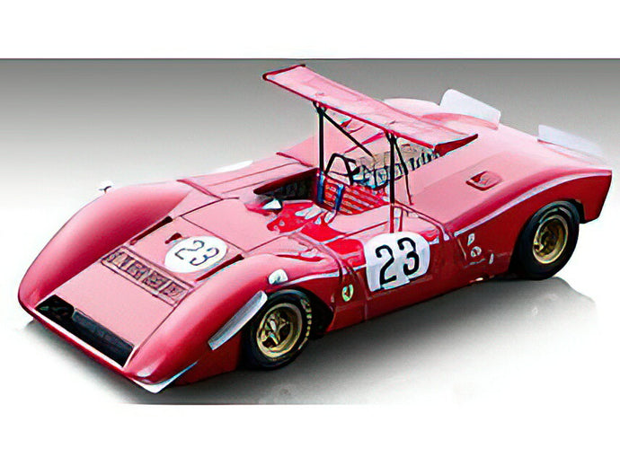 【予約】12月以降発売予定FERRARI - 512 CAN AM N 23 LAS VEGAS 1968 C.AMON - RED /TECNOMODEL 1/18 ミニカー