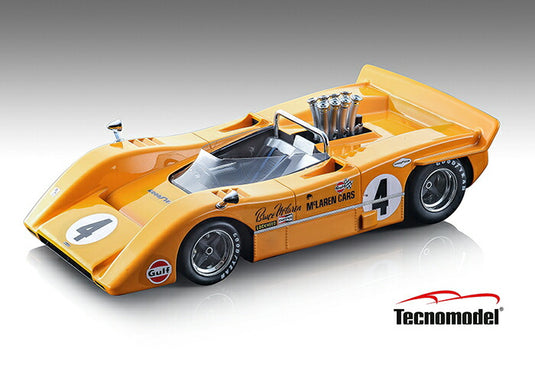 【予約】6月以降発売予定1968 McLaren M8A Can-Am, Riverside Winner, B.McLaren /TECNOMODEL 1/18 ミニカー
