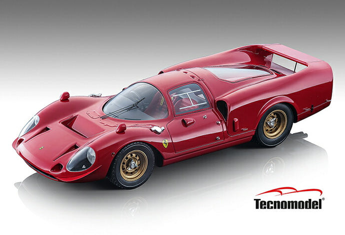 【予約】6月以降発売予定1967 365 P2/3 Drogo Press Version, red /TECNOMODEL 1/18 ミニカー