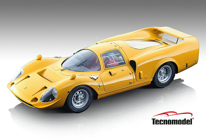 【予約】6月以降発売予定1967 365 P2/3 Drogo Press Version Gialio Modena yellow /TECNOMODEL 1/18 ミニカー