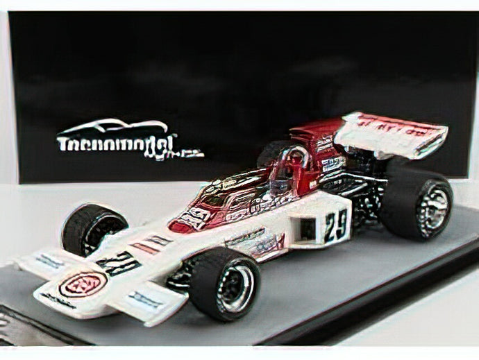 LOTUS - F1 72 N 29 BRITISH GP 1972 DAVE CHARLTON - WHITE RED /Tecnomodel 1/18ミニカー