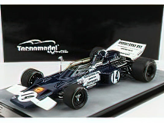 LOTUS - F1 72 N 14 MEXICO GP 1970 GRAHAM HILL - BLUE WHITE /Tecnomodel 1/18ミニカー