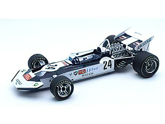 【予約】12月以降発売予定SURTEES - F1 TS9 N 24 BRITISH GP 1971 R.STOMMELEN - WHITE BLACK /TECNOMODEL 1/18 ミニカー