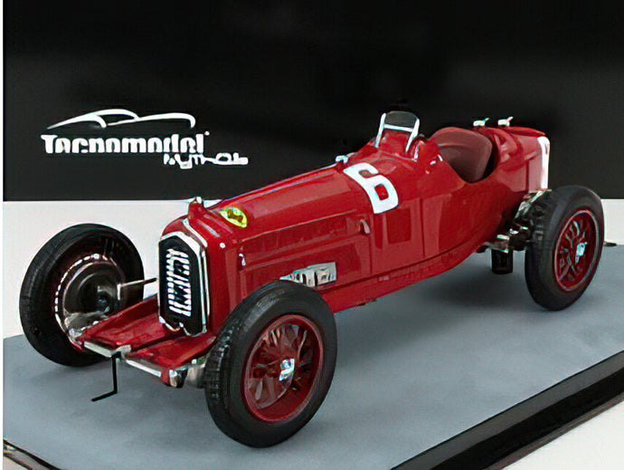 ALFA ROMEO - F1 P3 TIPO B SCUDERIA FERRARI N 6 WINNER ITALY GP 1932 RUDOLF CARACCIOLA - ALFA RED /TECNOMODEL 1/18 ミニカー