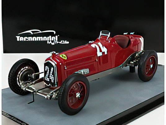 ALFA ROMEO - F1 P3 TIPO B SCUDERIA FERRARI N 24 ITALY GP 1932 TAZIO NUVOLARI - ALFA RED /TECNOMODEL 1/18 ミニカー